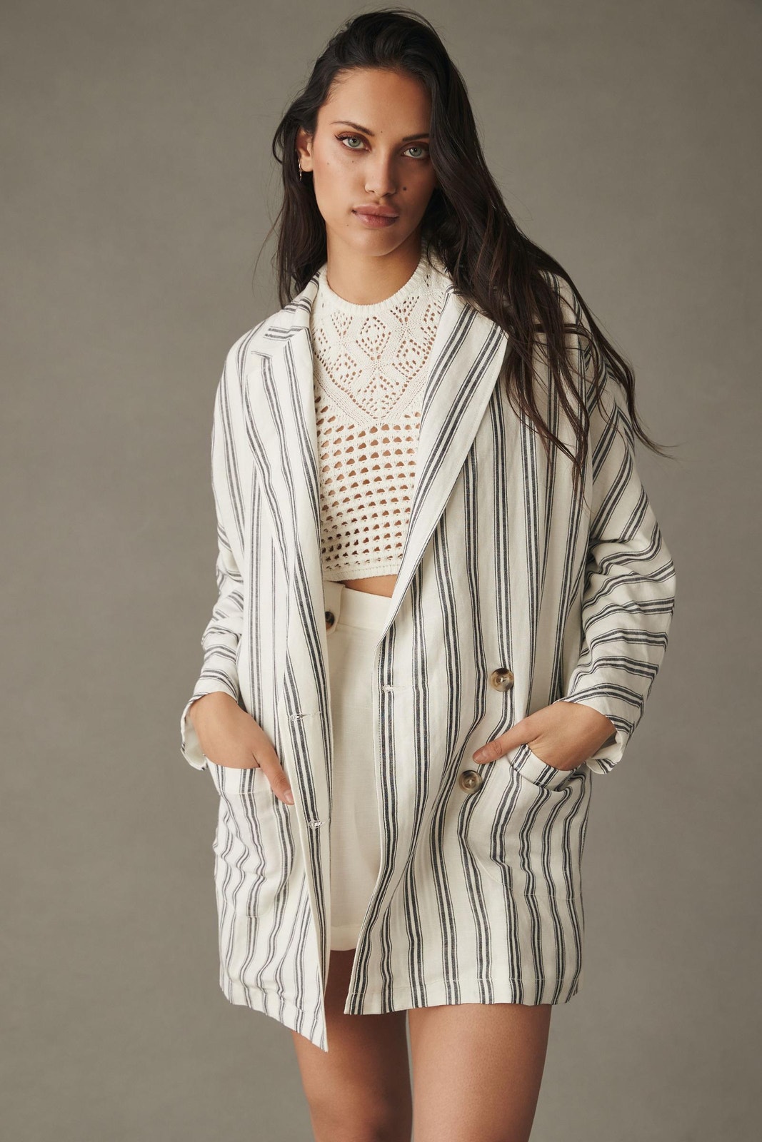 Anthropologie Pilcro Dolman-Sleeve Blazer - New - Xl